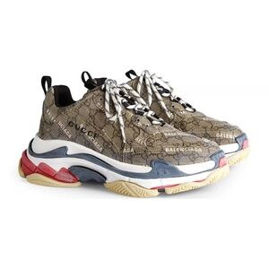 Gucci x Balenciaga The Hacker Project Triple S Sneakers